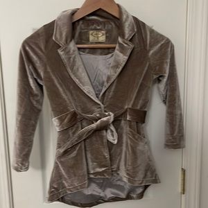 Joyfolie velvet jacket